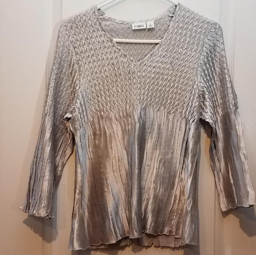 Silver Cato Blouse